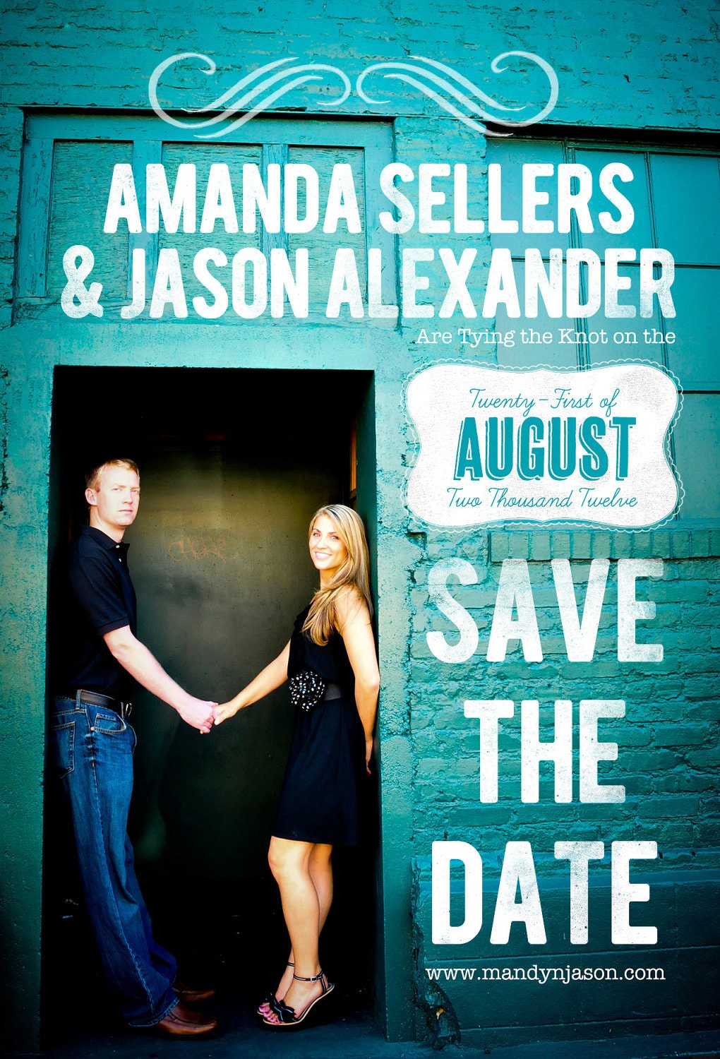 Mural Save the Date Design