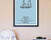 Star Wars Movie Poster: The Empire Strikes Back - 11x17 Science Fiction Print