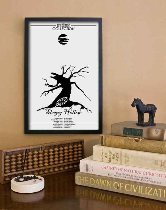 Sleepy Hollow Inspired Fantasy Movie Poster - 11x17 Fine Art Print