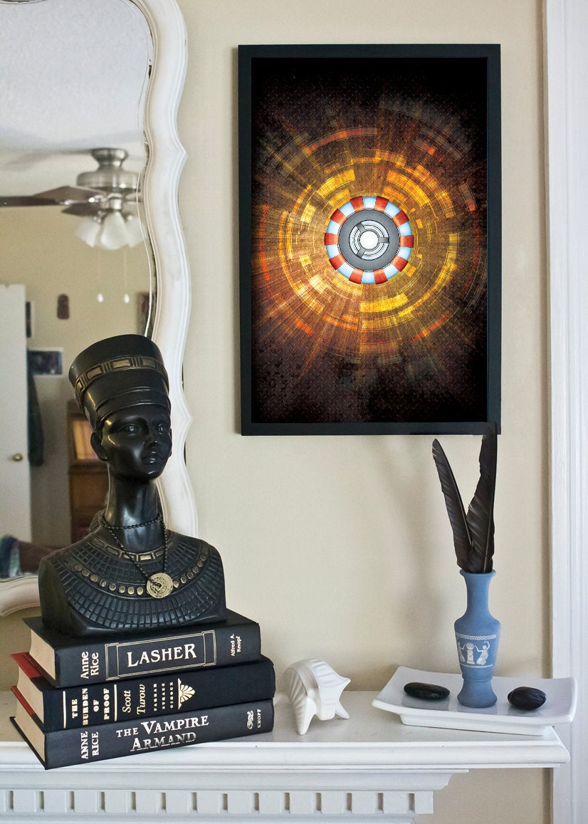 The Avengers Movie Inspired Ironman Character Poster - 11x17 Fine Art Print