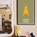 The Unicorn and the Wasp // Doctor Who Poster // 11x17 Minimalist Geek Art Print