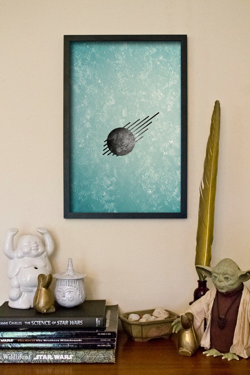 Star Wars Inspired Wedge Antilles Character Portrait - 11x17 Fine Art Print
