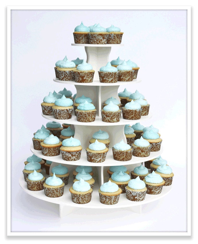 Best Round Cupcake Tower - Reusable - TheSmartBaker