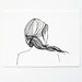 Ponytail girl - 5x7 print