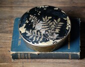 Brass and Enamel Trinket Box