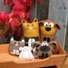5 Soft Toy Sewing PATTERNS - Cat Dog Kitten Puppy and Mouse - Make Your Own Pet Stuffed Animals - Easy