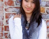 The Perfect Hat Tween - Teen - Adult One size fits most Slightly Slouch Beanie shown in Marble - Crochet Hat