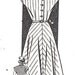 1940s Misses Dress Vintage Sewing Pattern, Mail Order Pattern 8285 bust 36"