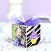 Personalized Purple Lavender Baby Photo Block Nursery Decor