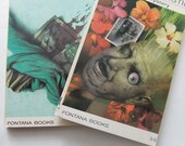 Agatha Christie books - Mrs McGintys Dead (1964 ) and A Caribbean Mystery (1967 )  - Vintage Agatha Christie books - Fontana Books