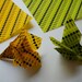 Customized Origami Paper - Handmade Translucent Origami Paper with custom message- Medium Sized