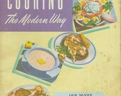 Vintage Advertising Cookbook PLANTER'S PEANUT Oil 1940s Recipe Book - Mr. Peanut