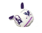 Art Doll Soft Sculpture Plushie The Original Handmade Oddling Oddball Violet ( Lowbrow Spooky  Monster Zombie )