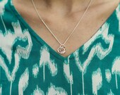 Petite Silver Twist Necklace