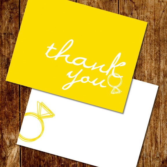 Thank You Notes - i do  (set of 40) folded notes