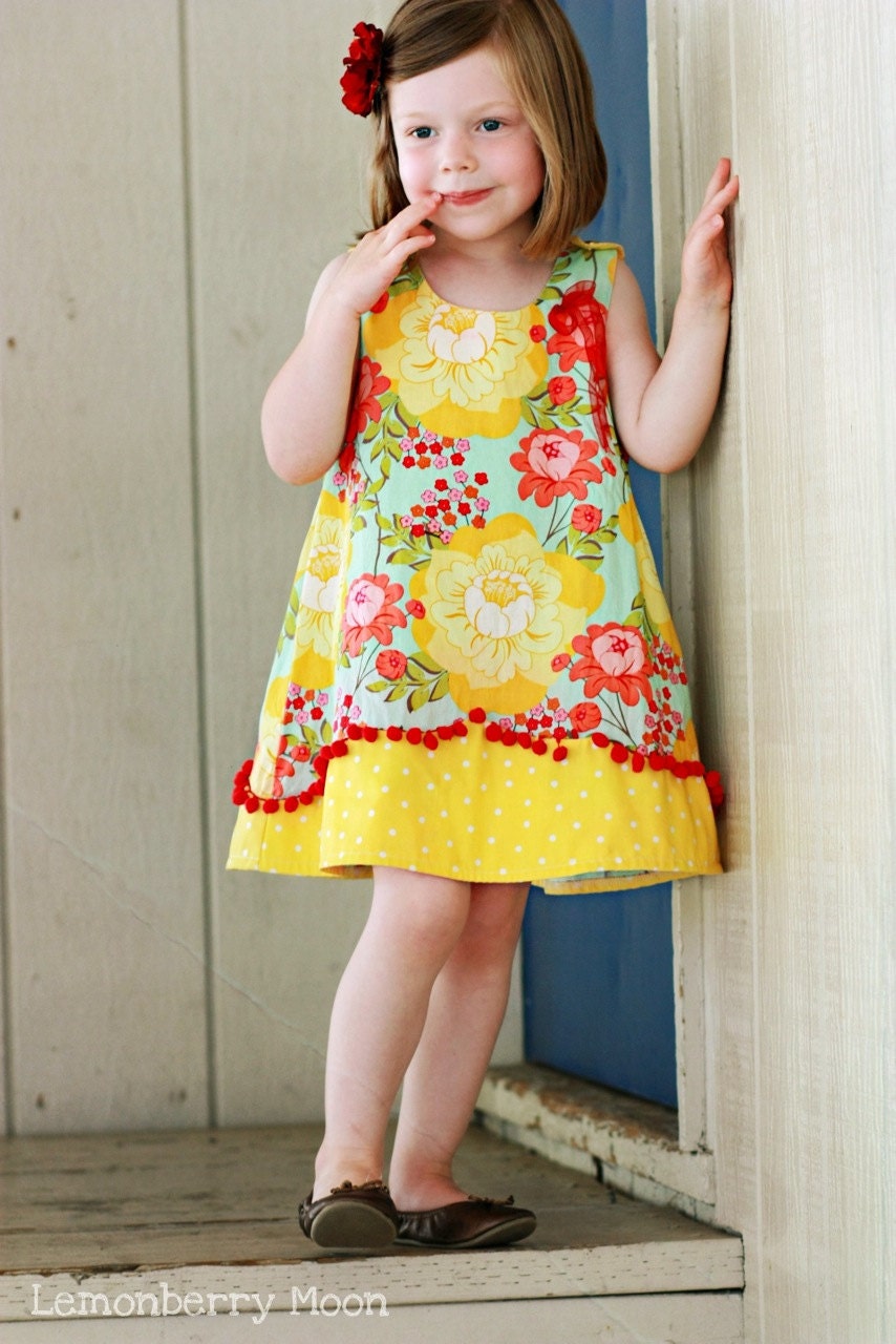 Berry Lemonade A-line Dress Tunic Top