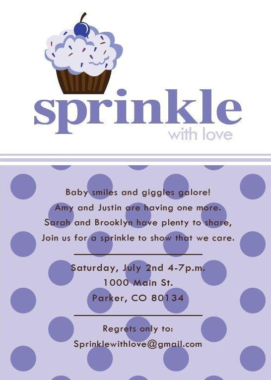 Cupcake Invite- PDF