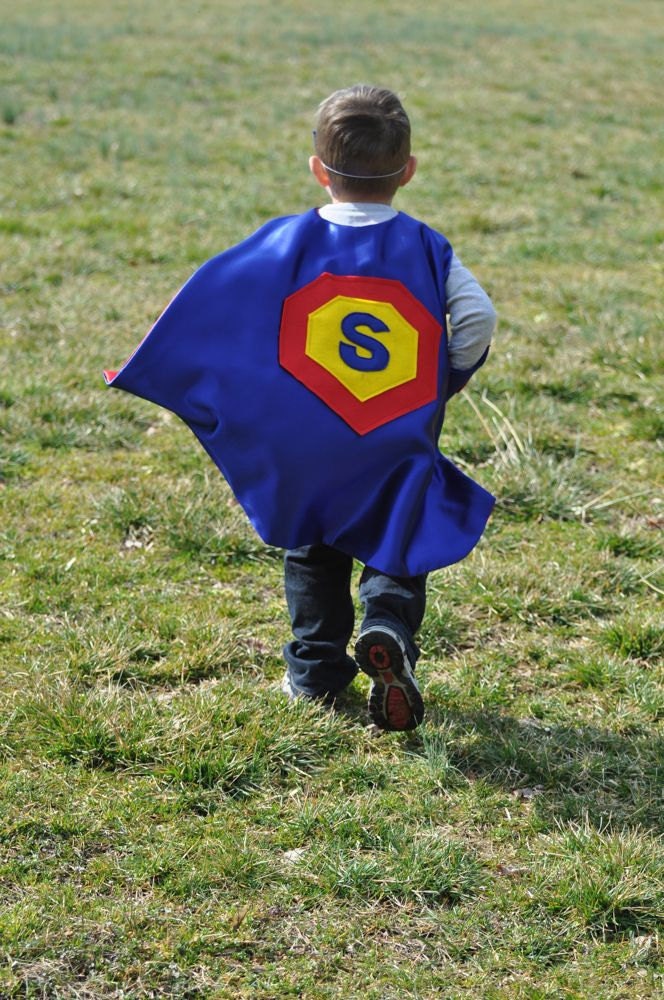 Kids Personalized  Superhero Cape- Ages 3 to 6 years