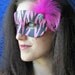 Pink Zebra Masquerade mask