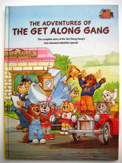 Get Along Gang Book Vintage 1984 Childrens Book by TooTooKute