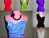 Fabric Sample for Infinity Convertible Wrap Twist Dress - 67 Colors - Bridesmaids, Wedding Dresses, Prom, Cocktail Party, Beach, Honeymoon