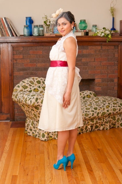 Jeannine Wedding Dress by Lavender in Brown
