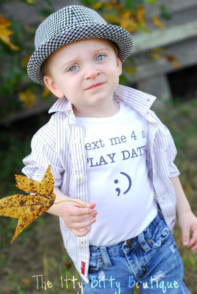 Text Me 4 A Play Date - Funny Baby Onesie - Toddler Tee also available