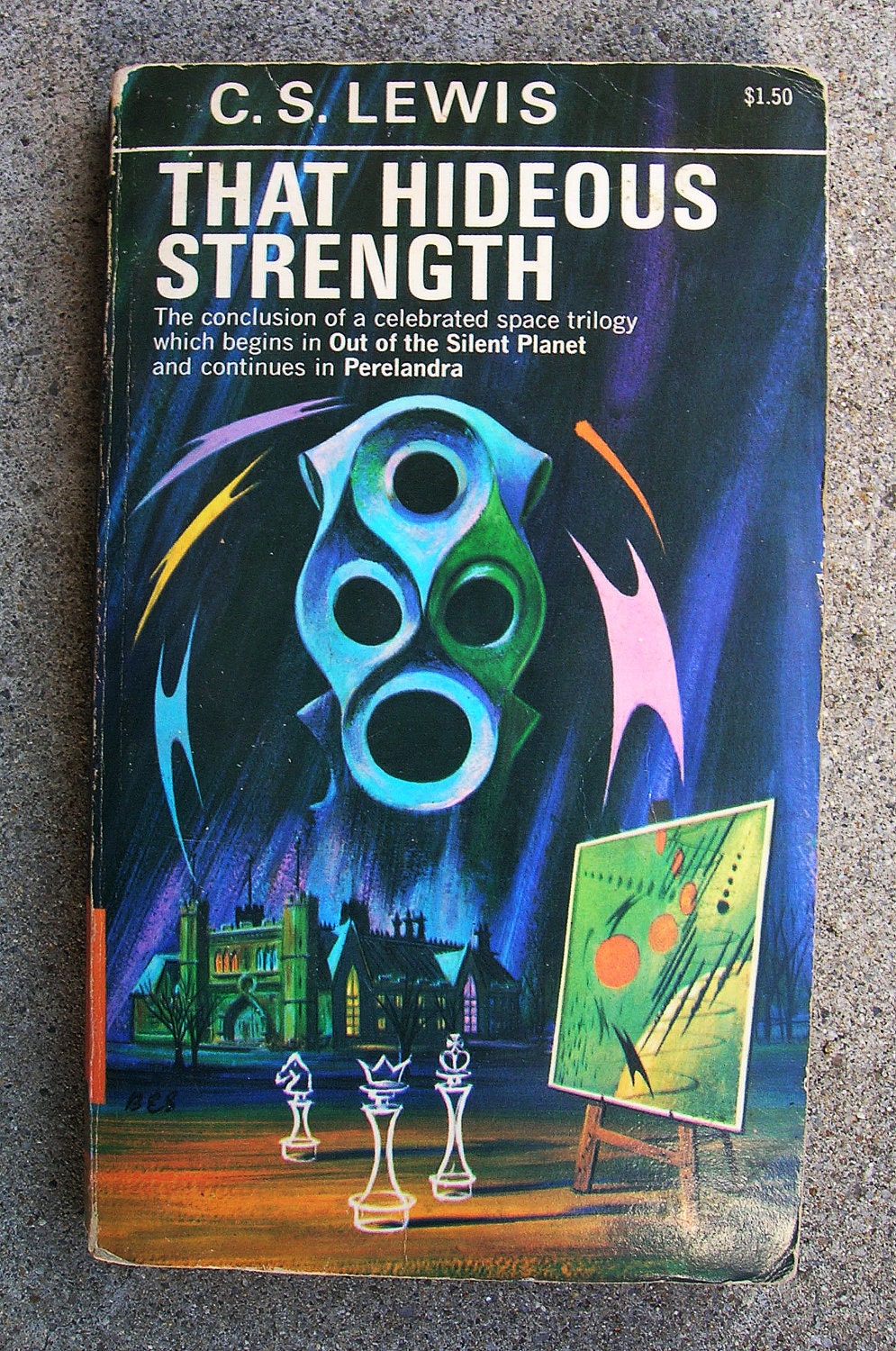 That Hideous Strength - by C. S. Lewis - Author of the Narnia Series - 1975 Edition - Classic Sci-fi Fantasy Fiction