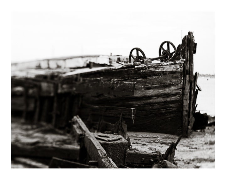 Boat Graveyard Fine Art Print - 10x8