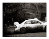 Abstract Rally Car Photo Print - 5x4