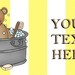 10 Count - Bear-in-a-tub WRAPPERS - Gender Neutral favors Personalized baby shower favor Personalized Candy Bar Baby shower favors