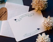 Personalized Thank You From Us Bird Flat Notes - Set of 8