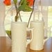 Vintage but Mod Demitasse or Expresso Cups. Cream Colored Ceramic