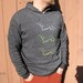 Dachshund Hoodie, Doxie Hoodie, Dog Sweater, XS-XXL