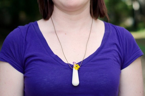 A Wearable Planter, No. 2, in White