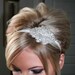 Bridal Rhinestone Headband, Bridal Headpiece, Rhinestone Headband, Bridal Headband