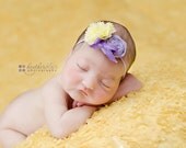 Pastel Floral Headband - Spring flower hair piece