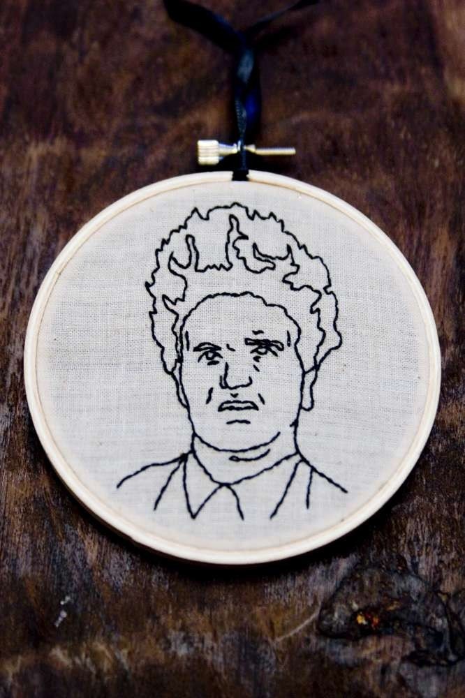Eraserhead Embroidered Wall Art.