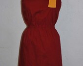 Lauren: FSU One Shoulder with a Bow Game Day Dress