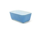 Vintage Primary Blue Pyrex Dish