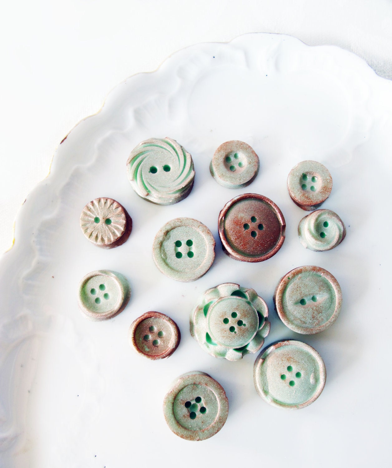 25 Mint Chocolate Buttons: Lady Liberty - TheFrostedPetticoat 25 Mint Chocolate Buttons: Lady Liberty - TheFrostedPetticoat