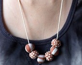 Tentacle: Ceramic Bead Necklace