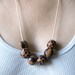 Raw Beat: Ceramic Bead Necklace