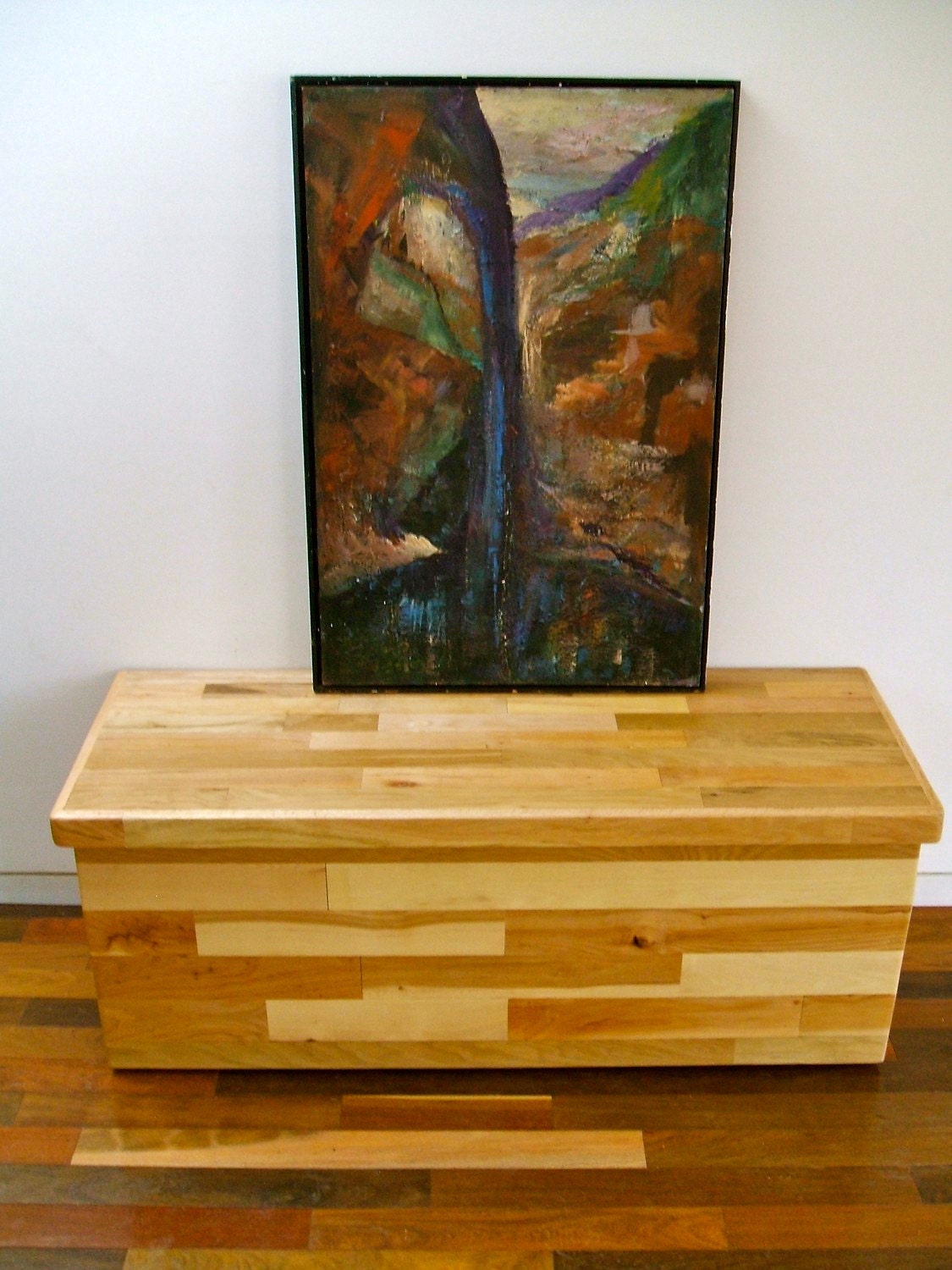 Storage Bench - Reclaimed Timber In a Bold Design