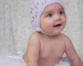 PDF Knitting Pattern Leaf Lace Pixie Hat Newborn Baby to Adult sizes Pattern k006