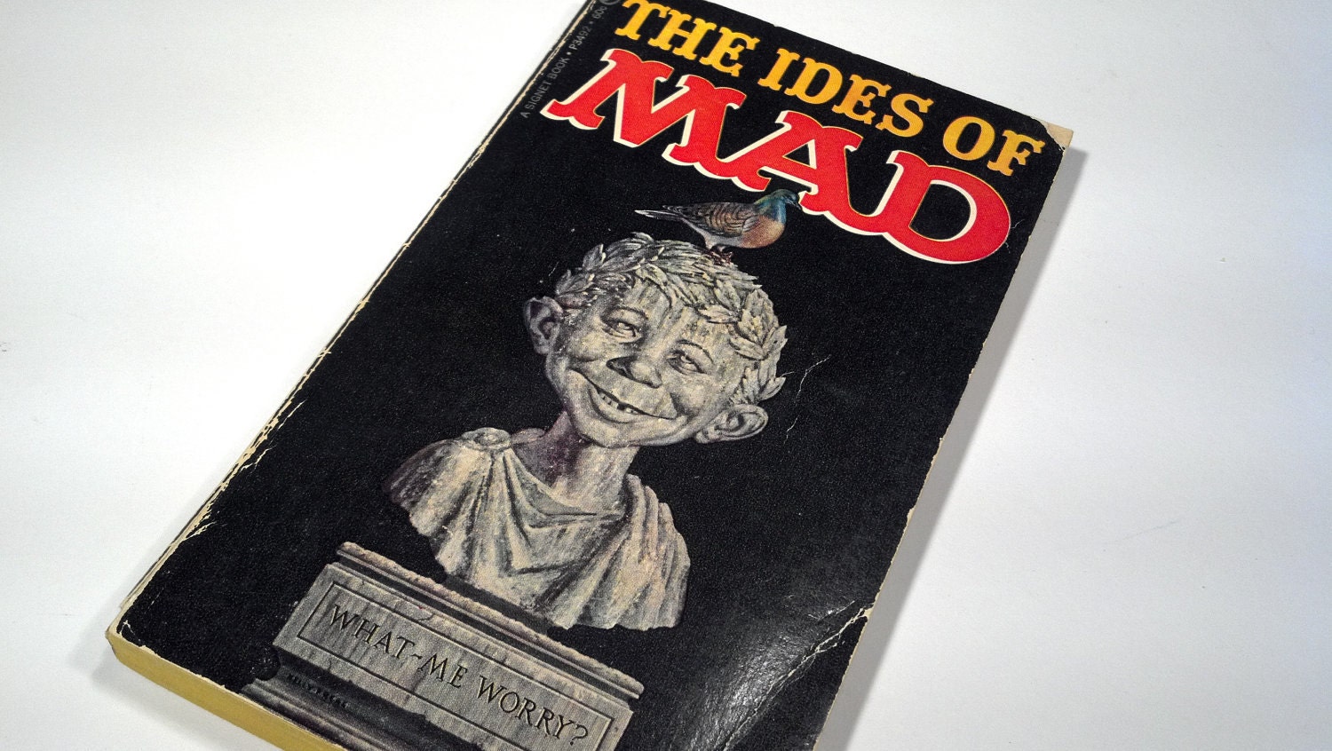 1960's "The Ides of MAD" paperback book, gift for dad, MAD magazine book, illustrated