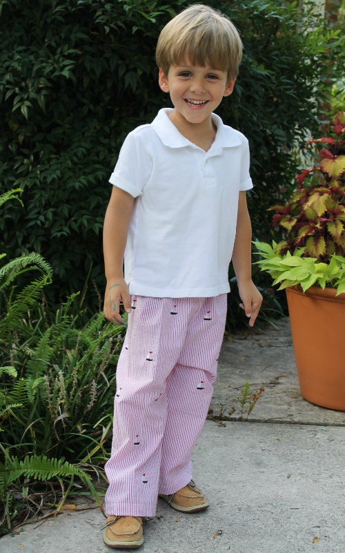 INSTANT DOWNLOAD Boys Classic Fit Pants sewing pattern - sizes 3 months - 8 years, pant tutorial, PDF pattern