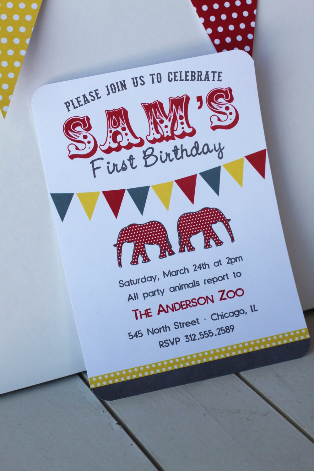 Printable Retro Zoo Invitation Il_170x135