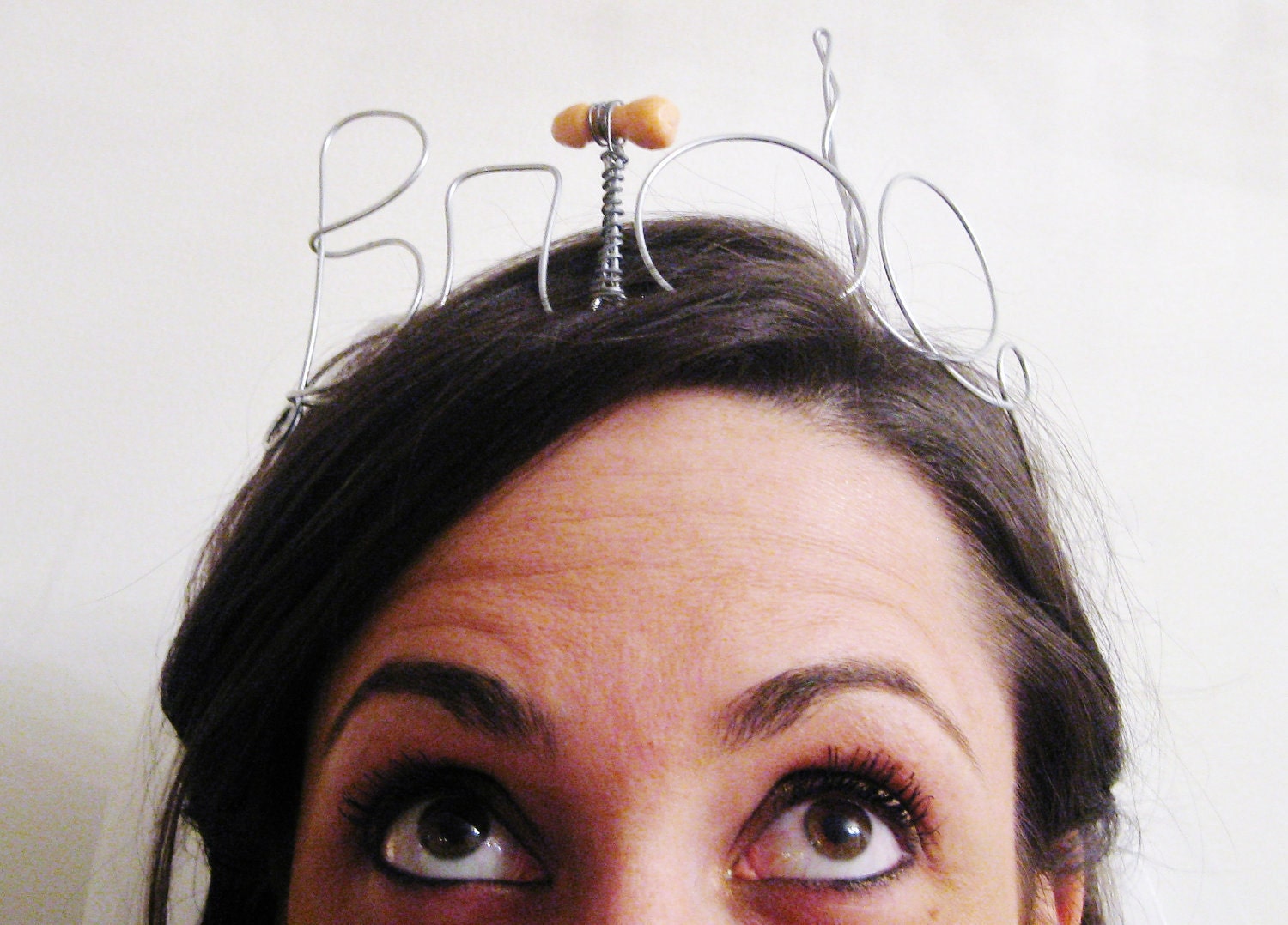 RUSH Bride Wire Word Tiara for Bachelorette, Bride Gift, Bridal Shower & Bachelorette Gift or Decoration, Naughty Version :) Mature