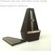Wind Up Metronome Seth Thomas Vintage 1960s 1970s - Sold AS-IS